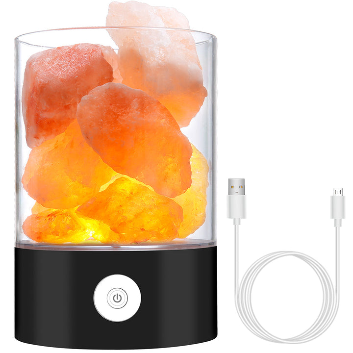 Himalayan Salt Desk Lamp &amp; Air Purifier White