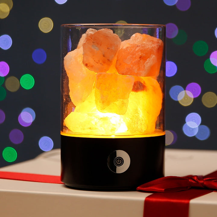 Himalayan Salt Desk Lamp &amp; Air Purifier White