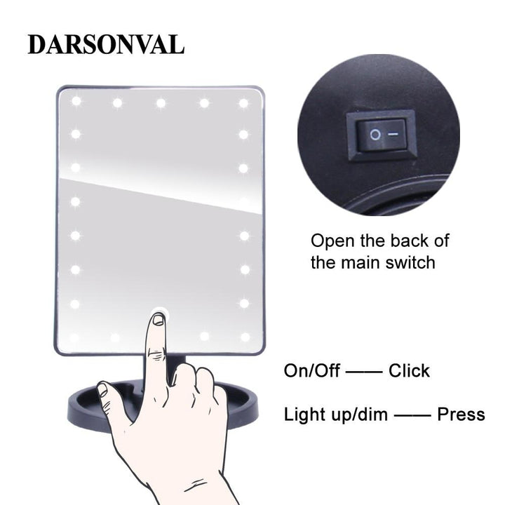 LED Light Frame Make-Up Mirror |