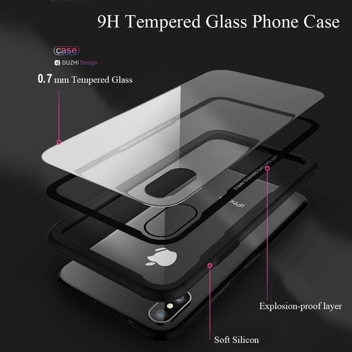 Tempered Glass iPhone Case |
