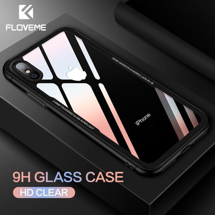 Tempered Glass iPhone Case |