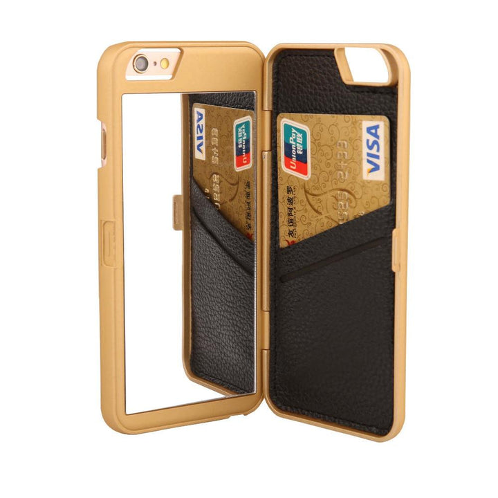 Lily - The Luxury Makeup Mirror/Wallet Case for iPhone |