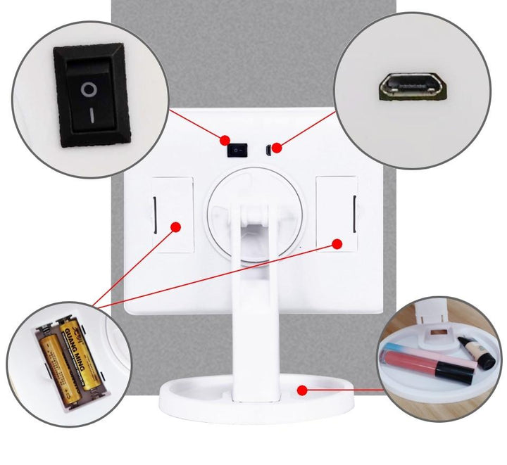 LED Light Frame Make-Up Mirror |