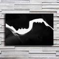 Man and Woman Silhouette - Canvas Wall Art Painting