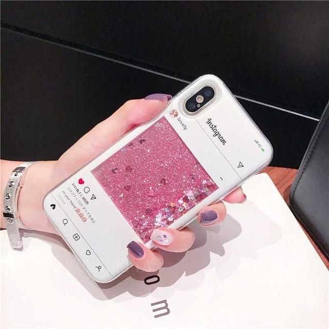Pretty in Pink Sparkle Phone Case |