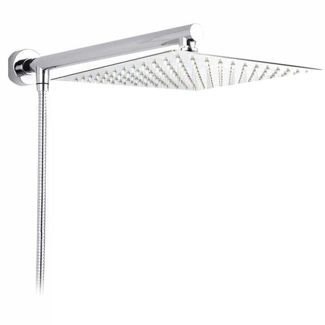 Wall-mounted rain shower ultra-slim