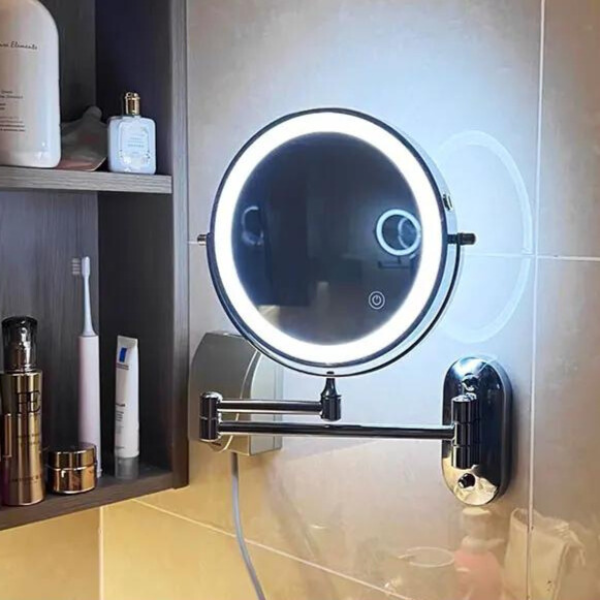 Bathroom Mirrors LED Wall Mounted Magnifying