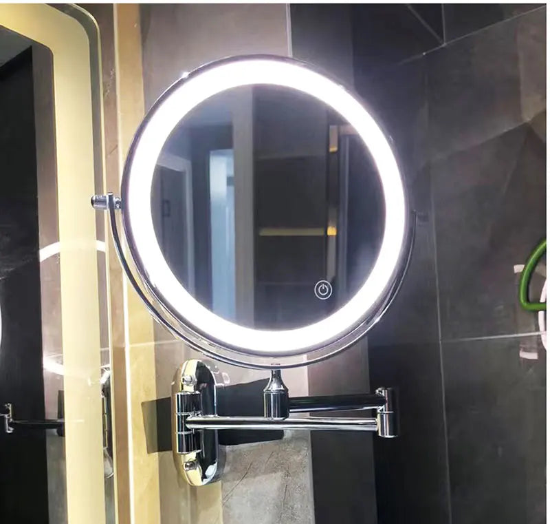 Bathroom Mirrors LED Wall Mounted Magnifying