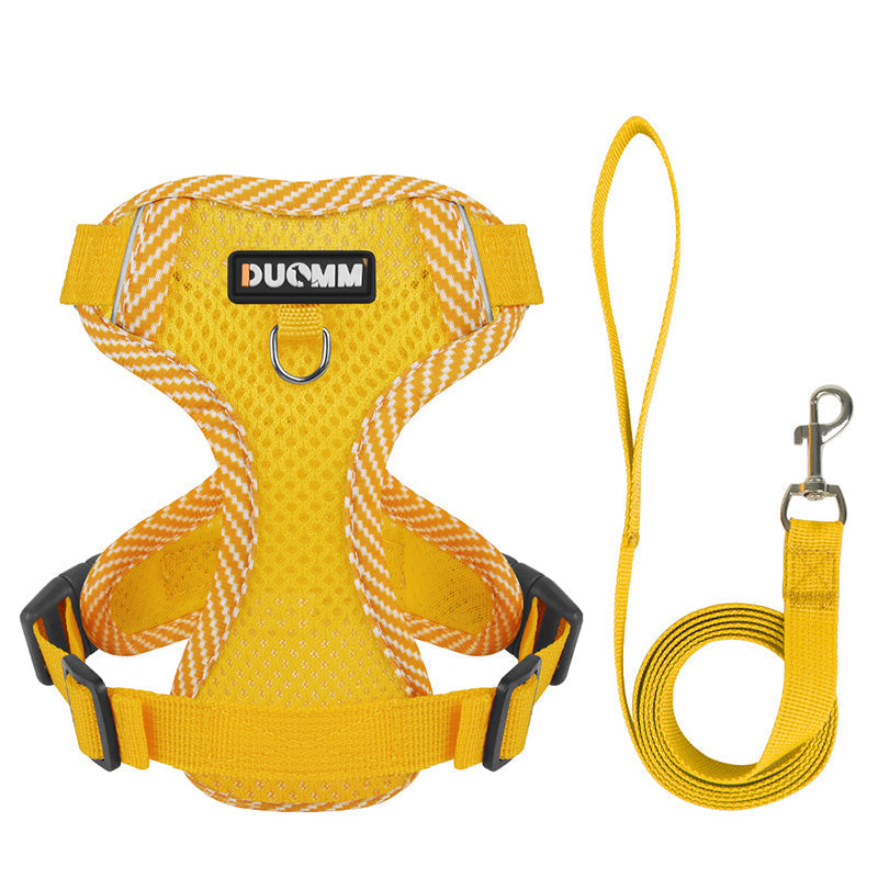 Reflective Harness and Leash Set for Small Dogs - AirFlex