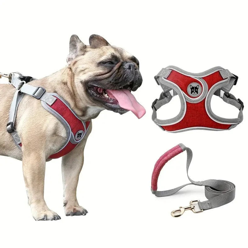 ReflectoLeash •  No Pull Dog Harness