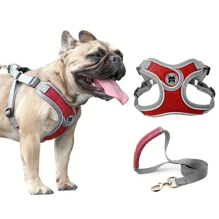 ReflectoLeash •  No Pull Dog Harness