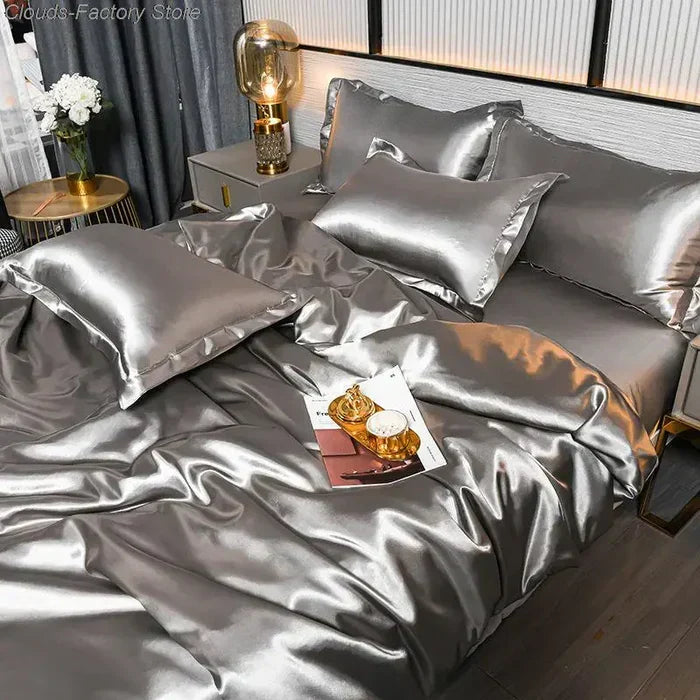 Satin Duvet Cover - Velora