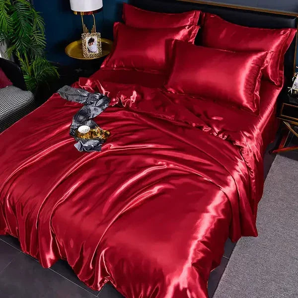 Satin Duvet Cover - Velora