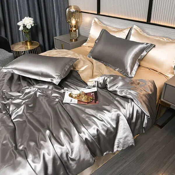 Satin Duvet Cover - Velora