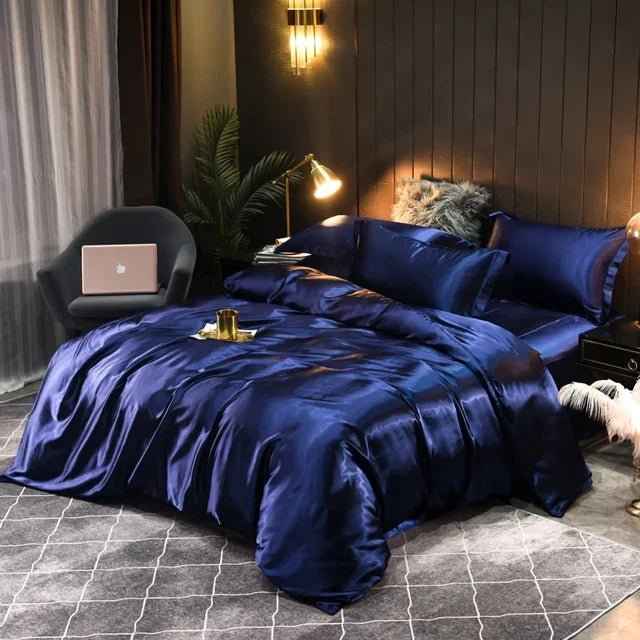 SILKCOMFORT – Luxurious 100% Silk Duvet Cover for Ultimate Comfort