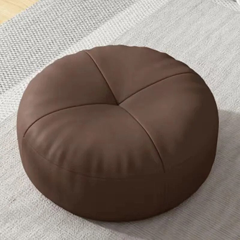 Easy Japanese Style Nappa Leather Foot Cushion
