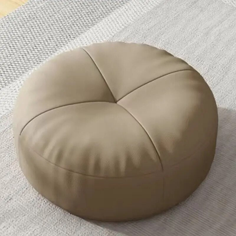 Easy Japanese Style Nappa Leather Foot Cushion