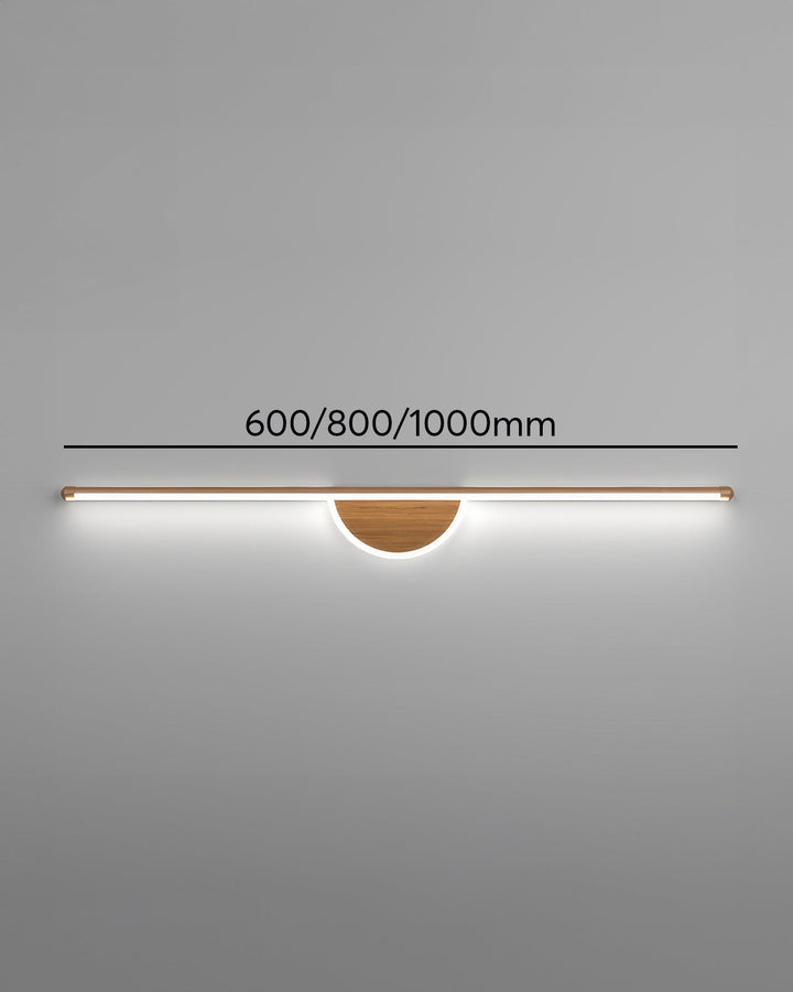 Modern Wall Lamp made of Wooden Arch