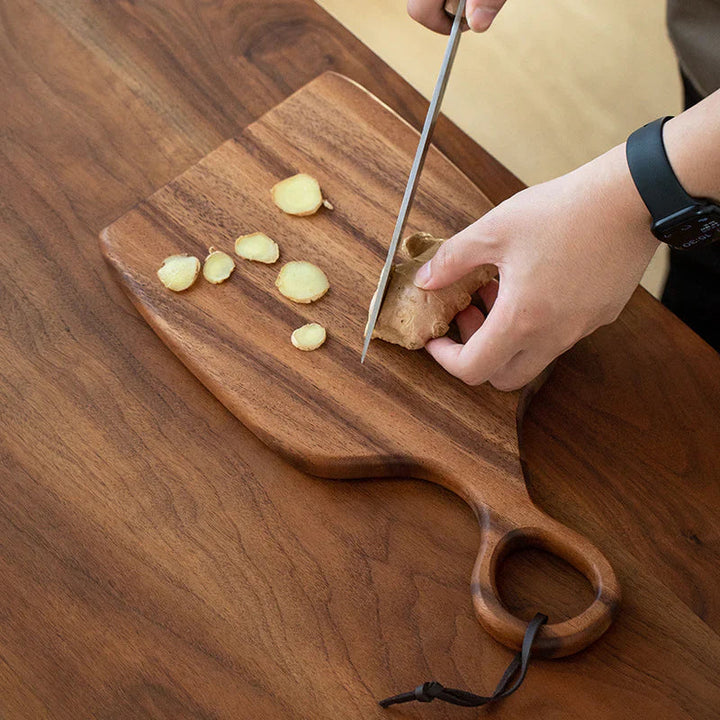 WaldenCraft Walnut Cutting Board – Luxurious Double-Sided Cutting &amp; Serving Board