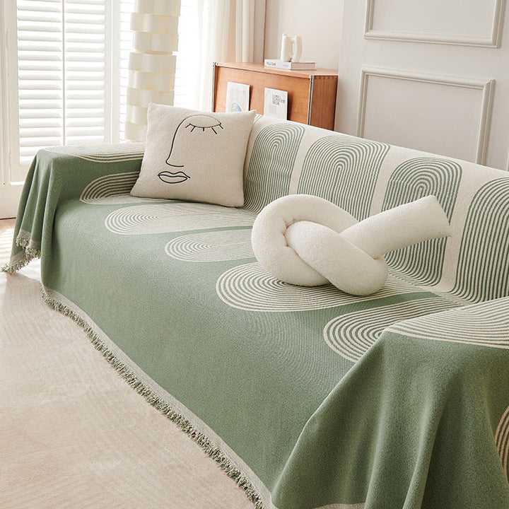 Double Sided Chenille Sofa Cover |