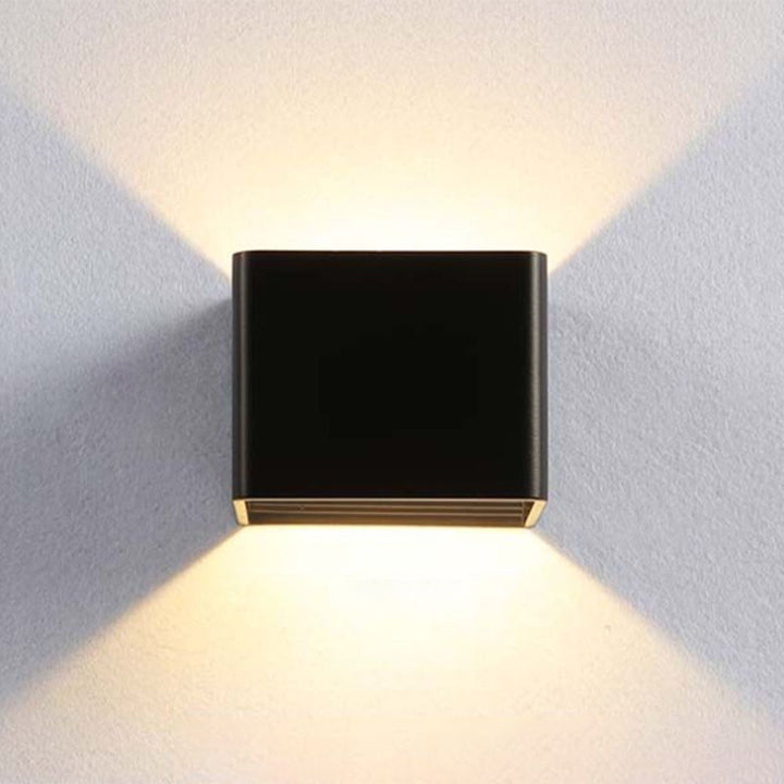 Modern square wall light