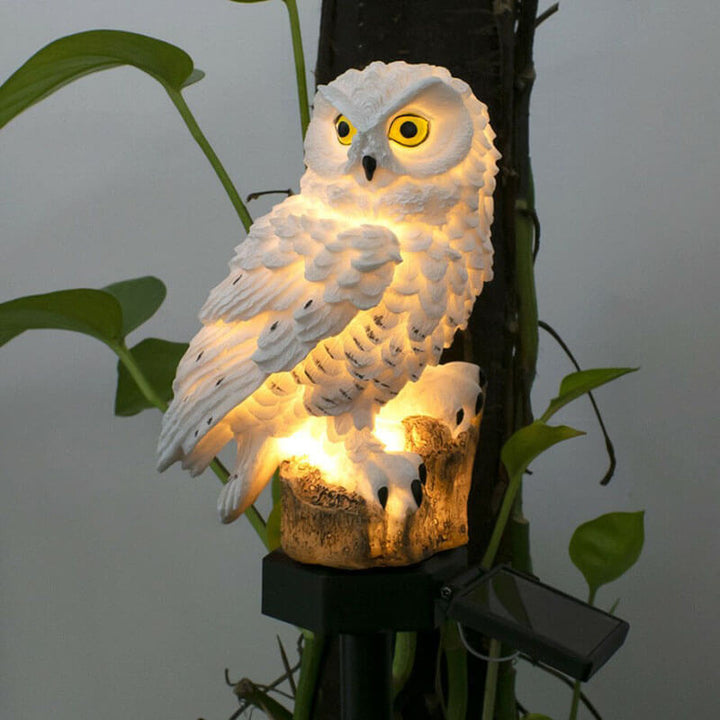 Barter | Garden lamp owls with solar energy