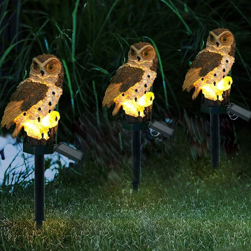 Barter | Garden lamp owls with solar energy