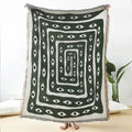 Snake Eye Design Sofa Blanket