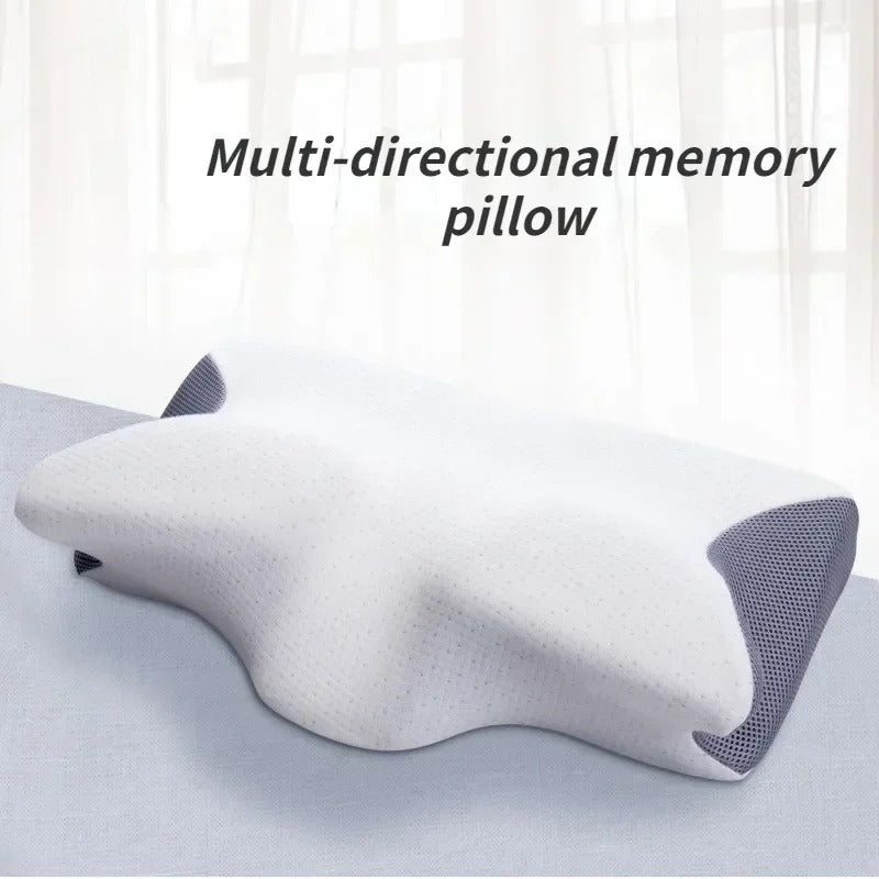 SnoreFree Anti-Snoring Pillow – Ergonomic Support for Restful, Quiet Sleep