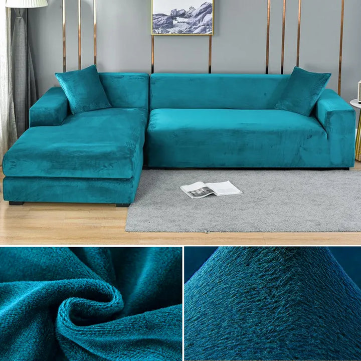 Sofa Cover Velvet Stretch Washable Protector