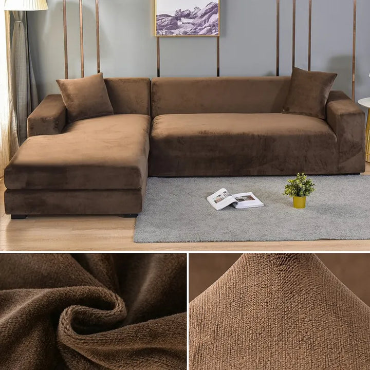 Sofa Cover Velvet Stretch Washable Protector