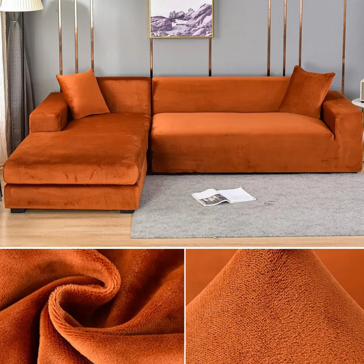 Sofa Cover Velvet Stretch Washable Protector