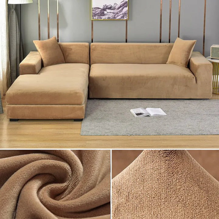 Sofa Cover Velvet Stretch Washable Protector