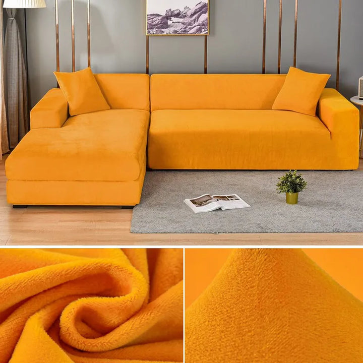 Sofa Cover Velvet Stretch Washable Protector