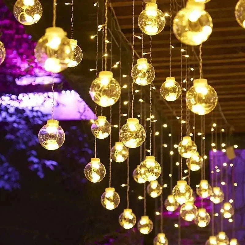 String Lights – Solar Pendant – elegant design – solar powered