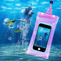 Floating, waterproof phone case with triple sealing