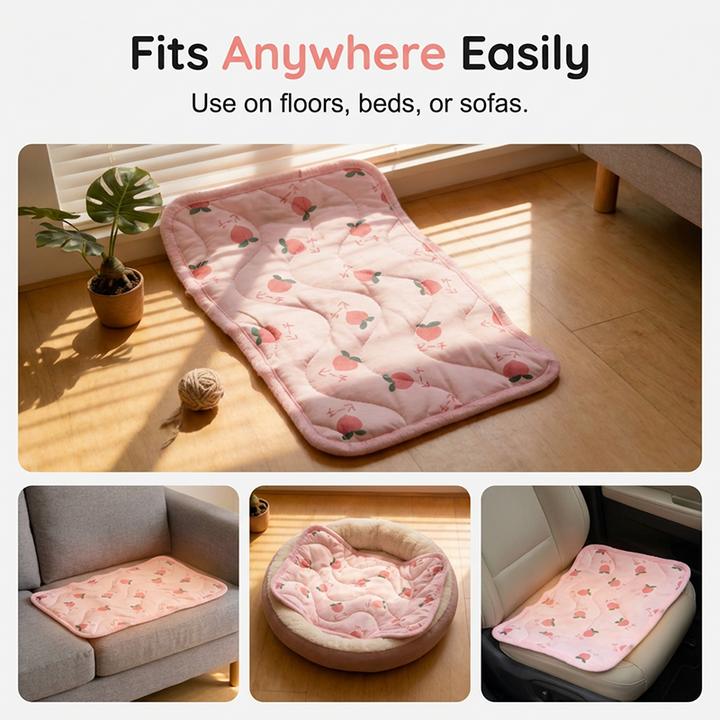 Double-Sided Pet Cooling Mat for Dogs &amp; Cats |