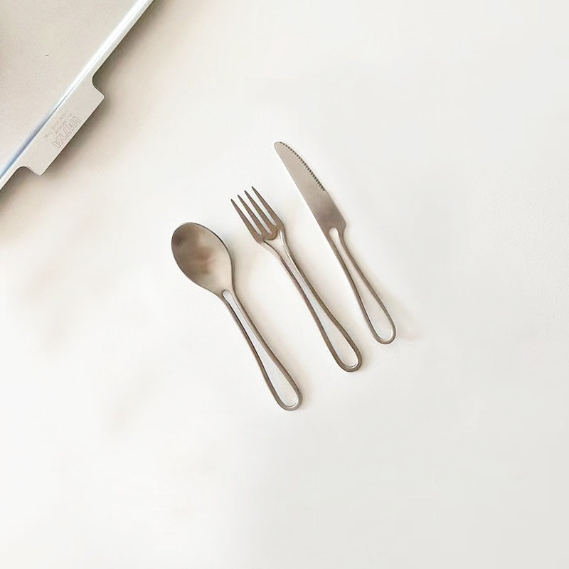 Outline Cutlery Set made of Stainless Steel