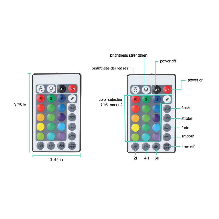 StrongLight | Waterproof + Remote Control