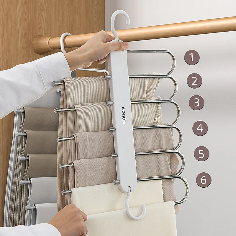 6-in-1 Hose Hanging Shelf Organizer