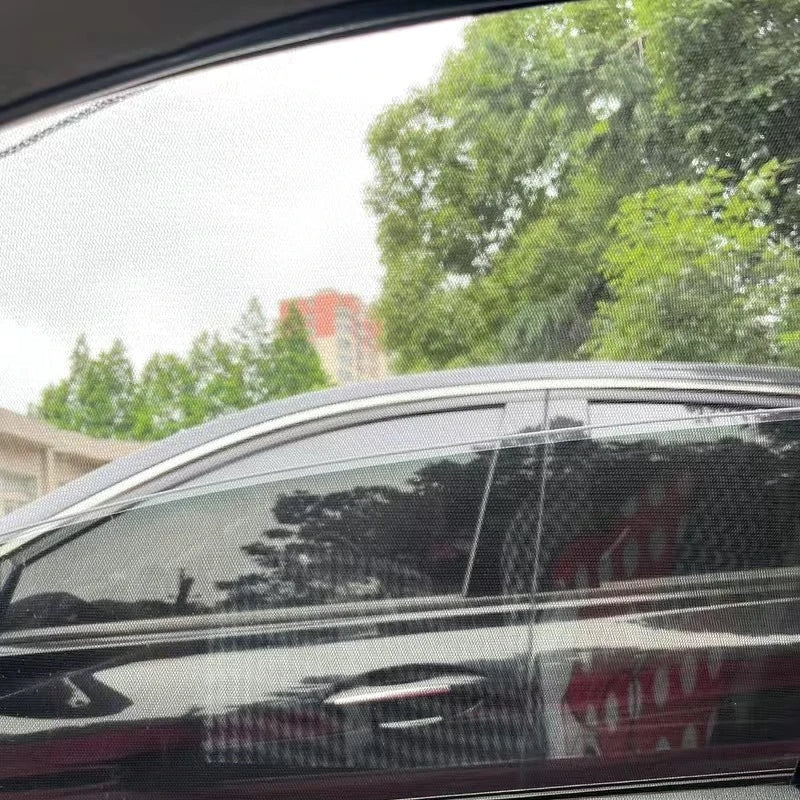 Car protection net: Sun protection &amp; thermal insulation