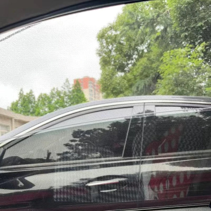 Car protection net: Sun protection &amp; thermal insulation