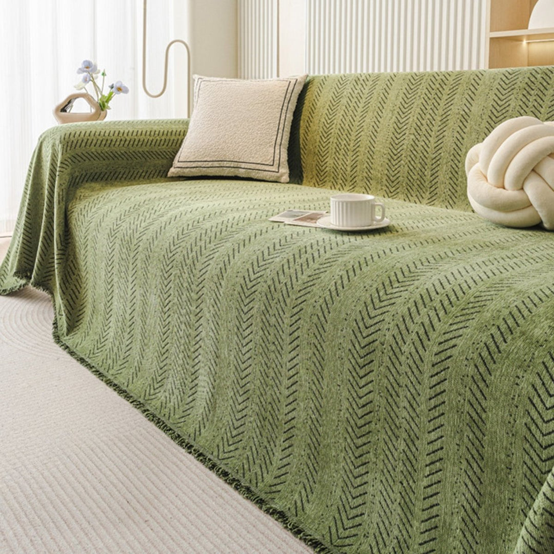 TexturaHome – Scratch-resistant chenille sofa cover