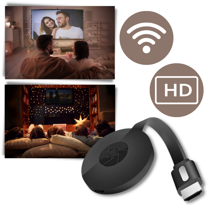 TV Dongle for Smart TV Conversion – HDMI Stick for Phone Mirroring &amp; Streaming