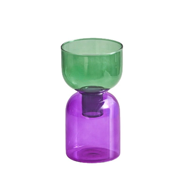 Two-Piece Mini Bud Vase Terrarium Set