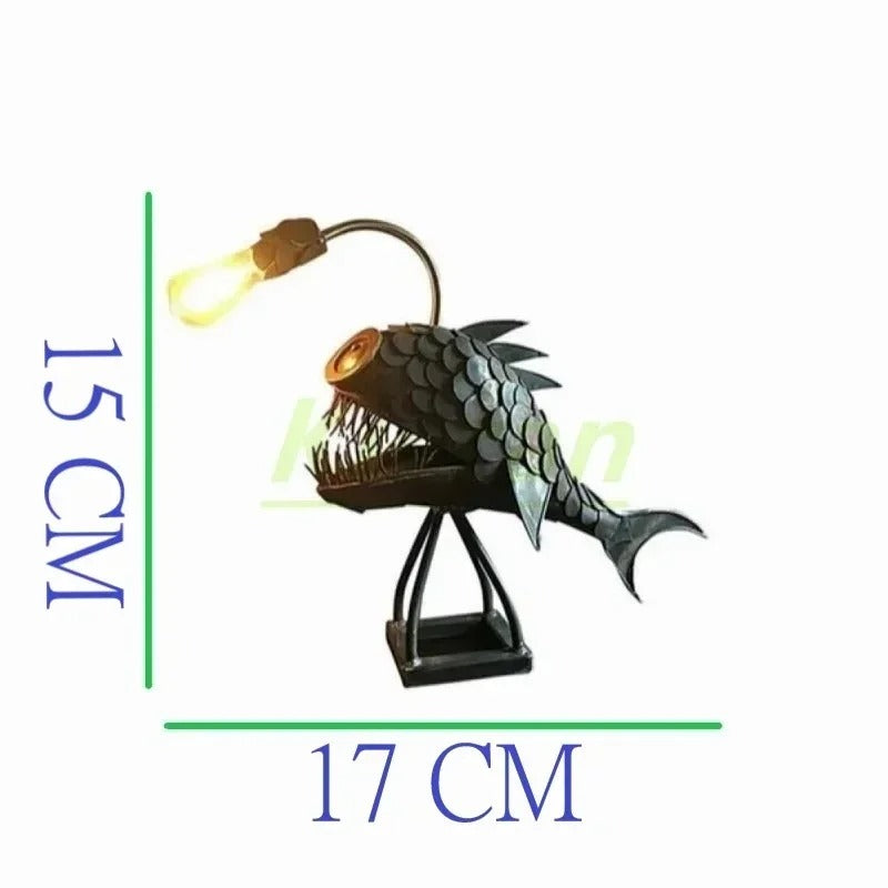 Steampunk Angler Fish Lamp – Cool &amp; Unusual Floor Lamp for Your Home