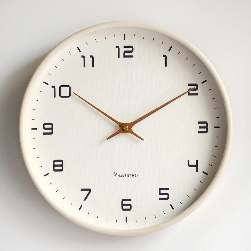 Minimalistic Wall Clock | Metal &amp; Resin