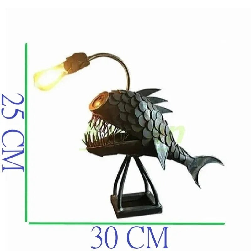 Steampunk Angler Fish Lamp – Cool &amp; Unusual Floor Lamp for Your Home