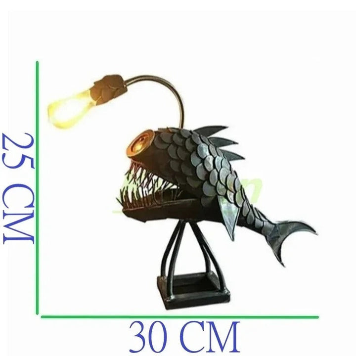 Steampunk Angler Fish Lamp – Cool &amp; Unusual Floor Lamp for Your Home