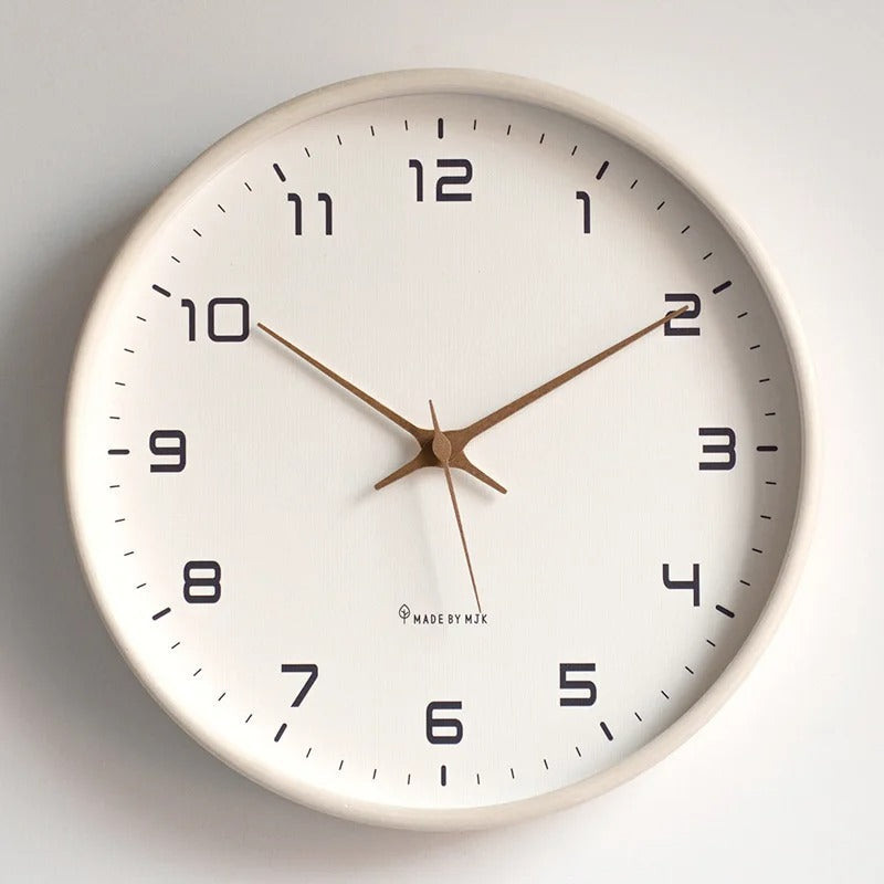 Minimalistic Wall Clock | Metal &amp; Resin